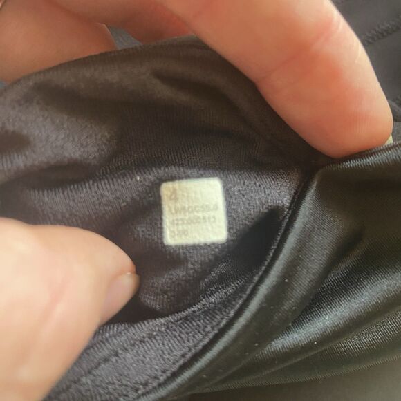 Lululemon Wunder Train High-Rise Tight 28" *Satin Panels Black Size 4 - Picture 10 of 10